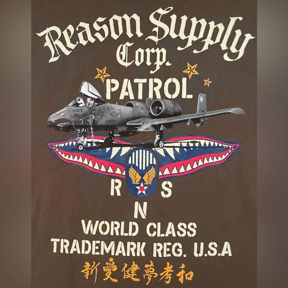 Reason Supply Corp Military Graphic T-Shirt XL - Picture 3 of 6